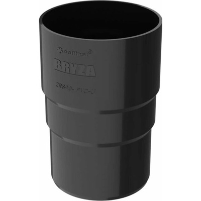 Covernit Plastová spojka pre odkvapový zvod 63 mm čierna
