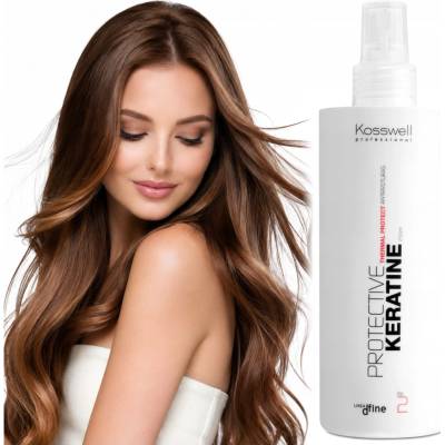 Sprej na ochranu vlasů před teplem Kosswell Protective Keratine 250 ml