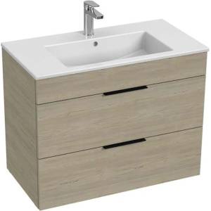 Jika Cube - Шкафче с умивалник 80x43x61 см, ясен H4537621765141 (H4537621765141)
