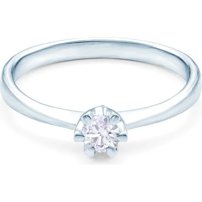 SAVICKI Годежен пръстен savicki: бяло злато, диамант