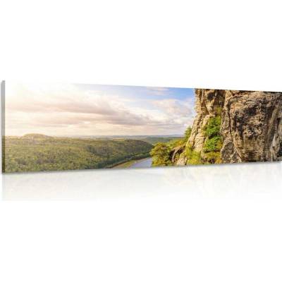 Obraz panoramatický výhled - 90x30