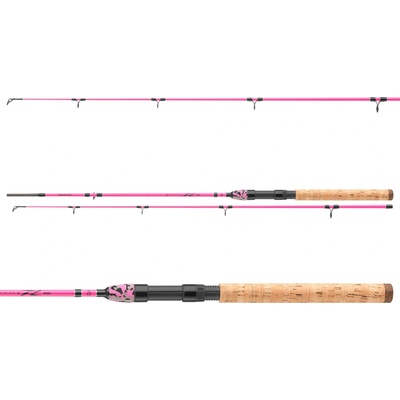 Daiwa Ninja X Kids pink 1,6 m 10 - 30 g 2 díly