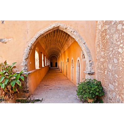 DIMEX ART Флизелинов фототапет манастир аркади 375 x 250 см