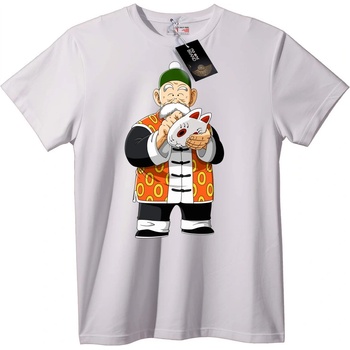 NOONEBRAND Тениска Master Roshi от Dragon Ball - 2XL, Black
