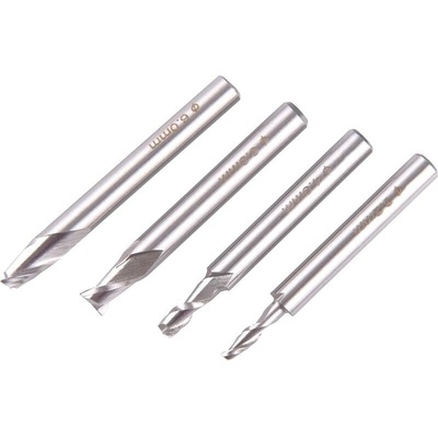 EXTOL CRAFT frézy stopkové, sada 4ks, ∅3,2-4-6-6,3mm, 408010B