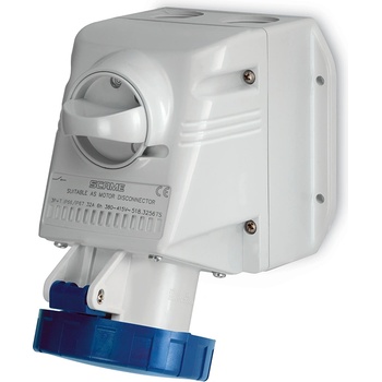 Image 1 of SCAME Промишлен контакт с ключ 0/I 3P+N+Е 16A IP66 серия Optima модел (518.1657TS)