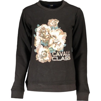 Cavalli class Дамски суичър без цип cavalli class, Цвят Черен (rxt67bcf062_ne05051)