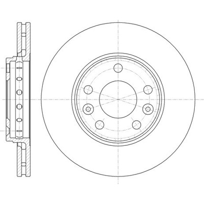 Brzdový kotúč REMSA 61346.10