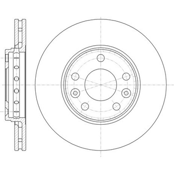 Brzdový kotúč REMSA 61346.10