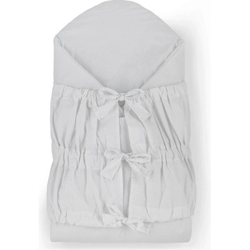 PETITE&MARS Zavinovačka šněrovací Nurse s pevnou kokosovou vložkou Light Grey