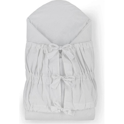 PETITE&MARS Zavinovačka šněrovací Nurse s pevnou kokosovou vložkou Light Grey