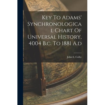 Key To Adams' Synchronological Chart Of Universal History, 4004 B. c. To 1881 A. d | John E. Colby