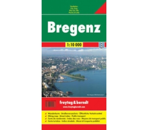 Plán města Bregenz