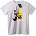 NOONEBRAND Тениска Bart Simpson музика - 2XL, Black