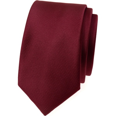 Avantgard Kravata Slim Lux 571-22498 bordó