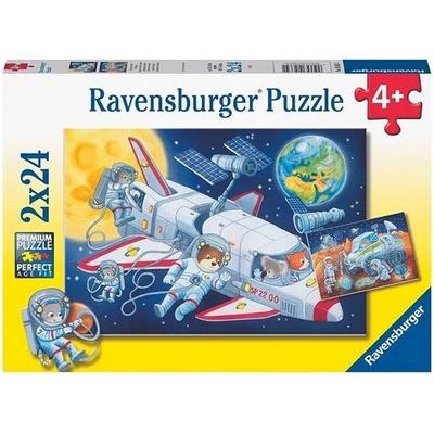 Ravensburger 056651 Cesta Vesmírom 2 X 24 dielov