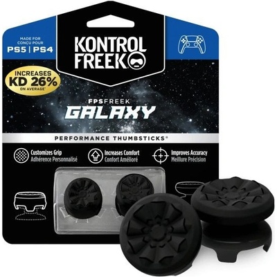 Kontrol Freek - Freek Galaxy (Black) PS4/PS5 Extended Controller Grip Caps