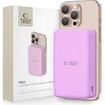 Tech-Protect Външна батерия с MagSafe 15W от Tech-Protect PB12 LifeMag 20 000 mAh - Лилав (5906302375813)