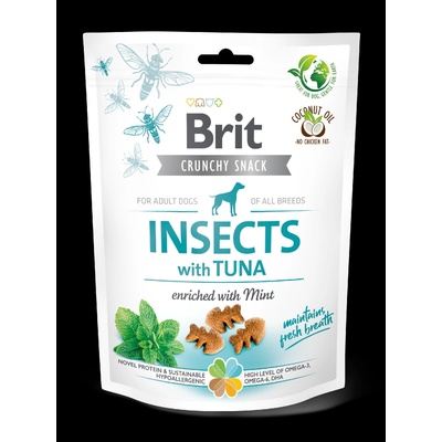 Brit Care Dog Insects with Tuna & Mint 200 g