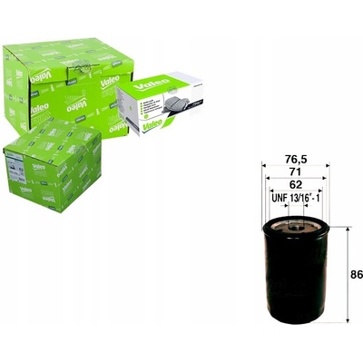 Valeo 586048 Olejový filter