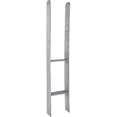 DEMA H-kotva na stĺpik 141x60x800 mm 30475D