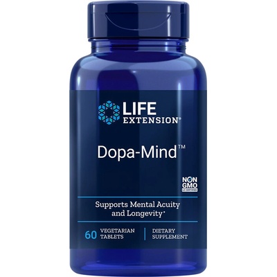Life Extension Dopa Mind Памет и концентрация 60 V таблетки | Life Extension (02006 LE)