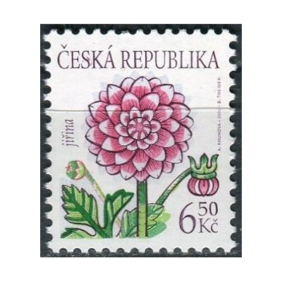 Česká pošta (2003) č. 379 ** - Česká republika - Krása květů - Jiřina