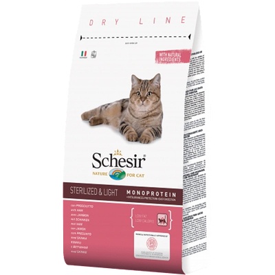 Schesir Adult Sterilized с прошуто - суха храна за кастрирани котки над 12 месеца
