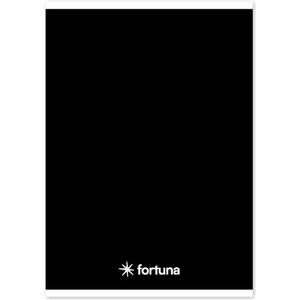 Fortuna Тетрадка с линийка FORTUNA Monocolor A/5 32 страници 21-32 4-ти-8-ти клас черна 01.02079 (01.02079)