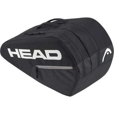 Head Base Padel Bag M černá, taška na padel, 2 přihrádky, polyester