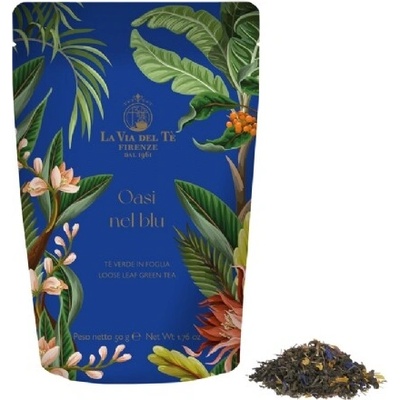 La Via del Té Oasi nel blu čaj zelený blend sypaný 50 g