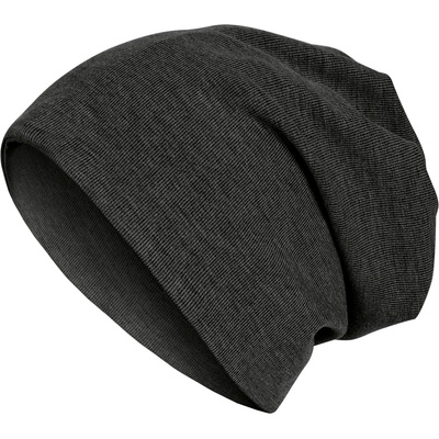 Masterdis Многофункционална бийни шапка в черен цвят MSTRDS Rib 2in1 Beanie 10548 SALE - Черен, размер one size