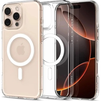Spigen Ultra Hybrid Mag Case с MagSafe за iPhone 16 Pro Max - бял (8809971229340)
