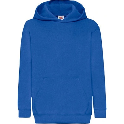Fruit of the Loom Detská Mikina s kapucňou 62-043-0 Royal Blue