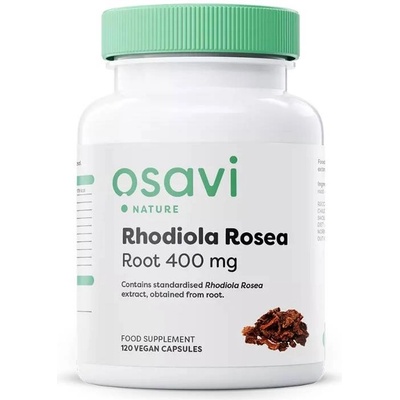 Osavi Rhodiola Rosea Root, 400 mg, 120 капсули, Osavi