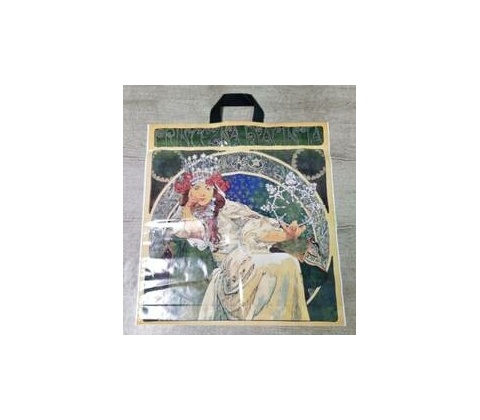 Taška igelitová Alfons Mucha