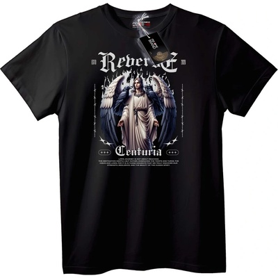 NOONEBRAND Тениска Бунтарски ангелски център - 3XL, White