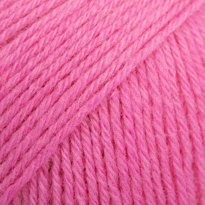 DROPS Design Fabel Uni Colour 102 Pink Плетива прежда (1070102)