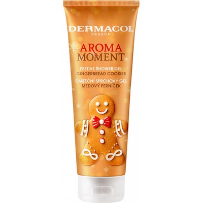 Dermacol Aróma Moment sprchový gél sviatočný Medový perníček 250 ml
