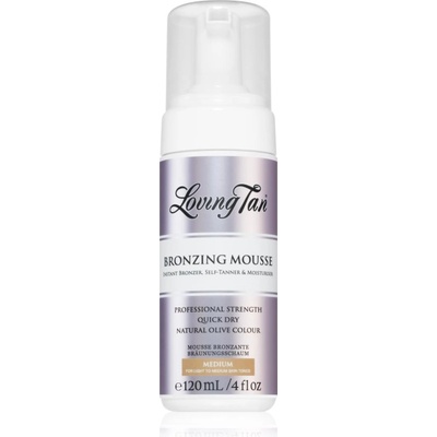 Loving Tan Bronzing Mousse автобронзант-мус цвят Medium 120ml