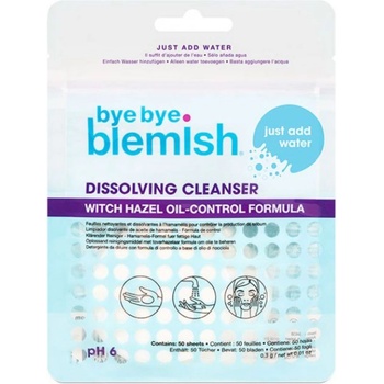 Bye Bye Blemish Water Activated Dissolving Cleanser Sheets Тампони за грим дамски