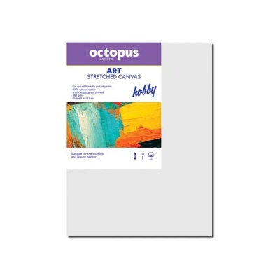 UNIVERZAL Платно за рисуване Octopus, с рамка, 20x20cm (35152-А)