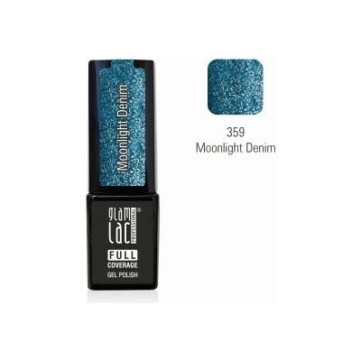 GlamLac Gel lak modrý 359 Moonlight Denim 6 ml