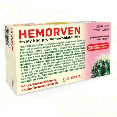 HEMORVEN 30 tablet – Zboží Dáma
