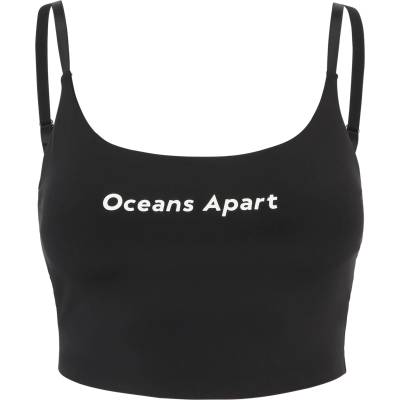 Oceansapart Спортен топ 'Beauty' черно, размер L