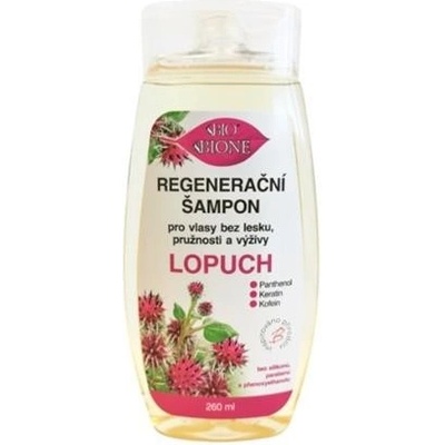 Bione Cosmetics BIO šampon Keratin+ Lopuch regenerační 260 ml