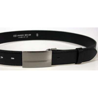 Penny Belts kožený opasek 35-020-4PS-60 černý