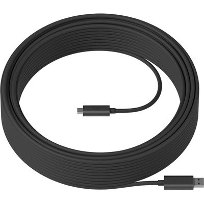 Logitech Logitech Strong USB удължителен кабел 10m черен (939-001799)