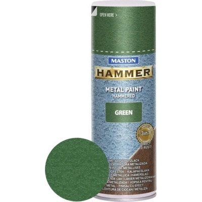 Maston Ochranná kladivková Hammer r tmavo zelená 400 ml