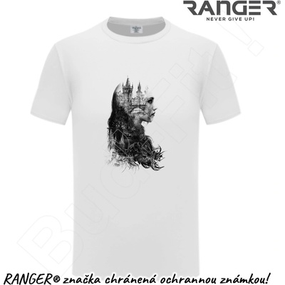 Tričko Ranger Hlava Biela